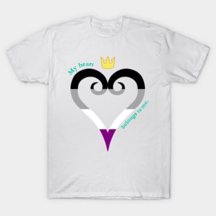 Ace Pride Heart T-Shirt